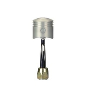 CM Shifter GM TH400 Chrome 6" Straight Lever Piston Knob