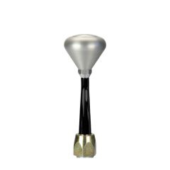 CM Shifter GM 200-4R Black 6" Straight Lever Mushroom Knob