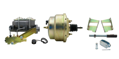 1959-1964 GM Full Size 8" Dual Zinc Booster Conversion Kit (Disc/ Drum)