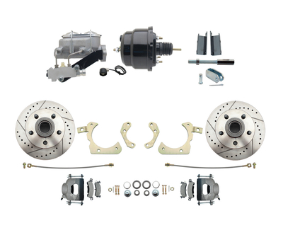 1955-1958 GM Full Size Front Conversion Booster & Wheel Kit #39 (Impala, Bel Air, Biscayne)