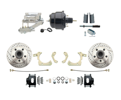 1955-1958 GM Full Size Front Conversion Booster & Wheel Kit #45 (Impala, Bel Air, Biscayne)