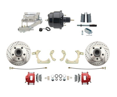 1955-1958 GM Full Size Front Conversion Booster & Wheel Kit #21 (Impala, Bel Air, Biscayne)