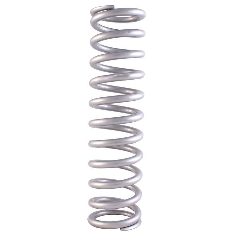 Silver Coil Spring, 10 in., 1-7/8 in. ID, 165 lbs. / in.