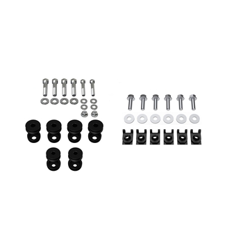 Aluminum Body Mount Kit, 67-81 GM F-BODY, 68-72 GM X-BODY