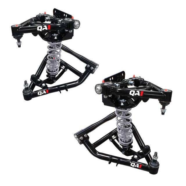 Front Coilover System, 63-87 C10, Single Adjustable, 650lb/in. Springs