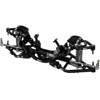 Front Coilover Crossmember System, 63-72 C10, Double Adjustable, 750lb/in. Springs