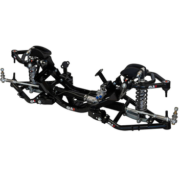 Front Coilover Crossmember System, 73-87 C10, Single Adjustable, 850lb/in. Springs