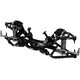Front Coilover Crossmember System, 63-72 C10, Double Adjustable, 750lb/in. Springs