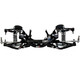 Front Coilover Crossmember System, 73-87 C10, Double Adjustable, 650lb/in. Springs