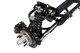 Front Coilover System, 61-71 D100, Double Adjustable, 3-4in. Drop