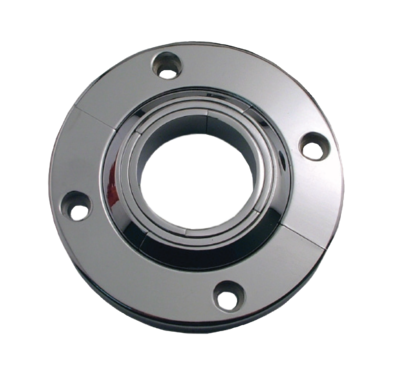 Chrome Billet Ball Swivel Floor Mounts