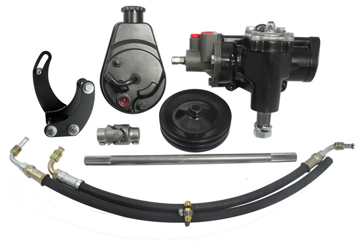 Power Steering Conversion Kit, 58-64 Chevy, SBC/SWP, Complete Kit