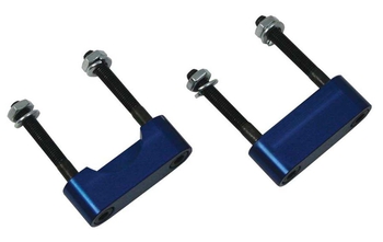 Moroso U Joint Girdles, Dana 60 w-straps, Also fits Chrysler 8 3-4inch ring gear w-large yolk, Dark Blue Anodized